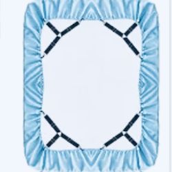 NWT SET 4 Bed Sheet Fasteners also known as Sheet Straps or Suspenders. 
