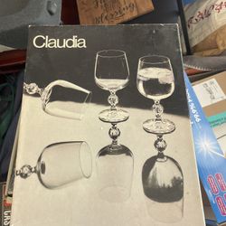 Claudia Goblet Water/Wine Glasses Set Of 6