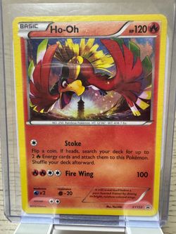 Ho-Oh XY153 Holo Promo – Pokémon XY Black Star Promo 2016
