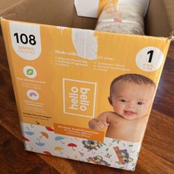 Hello Hello Size 1 One Pack Only 