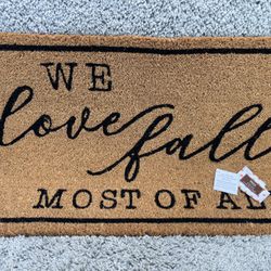 Fall Doormat Outdoor Home Decor