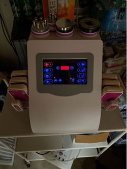 6-in-1 ultrasonic cavitation / RF body sculpting machine