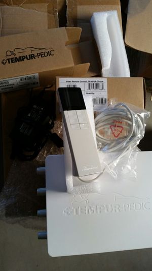 NEW Tempur-Pedic TEMPUR-Choice Mattress Pump Assembly Kit w//2 Remotes