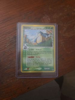 Snorlax pokemon card
