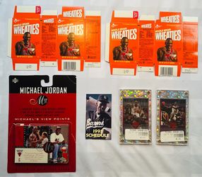Lot of 6- Vintage 1991-99 MICHAEL JORDAN Collectibles- LIKE BRAND NEW