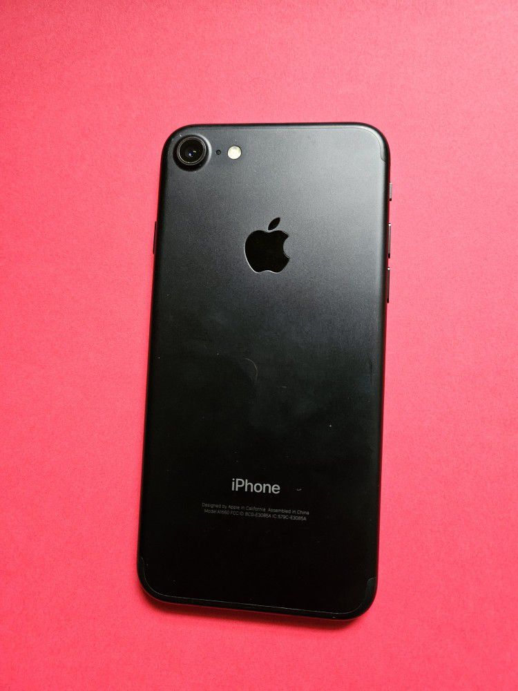 iPhone 7 Network Unlocked 32gb Black
