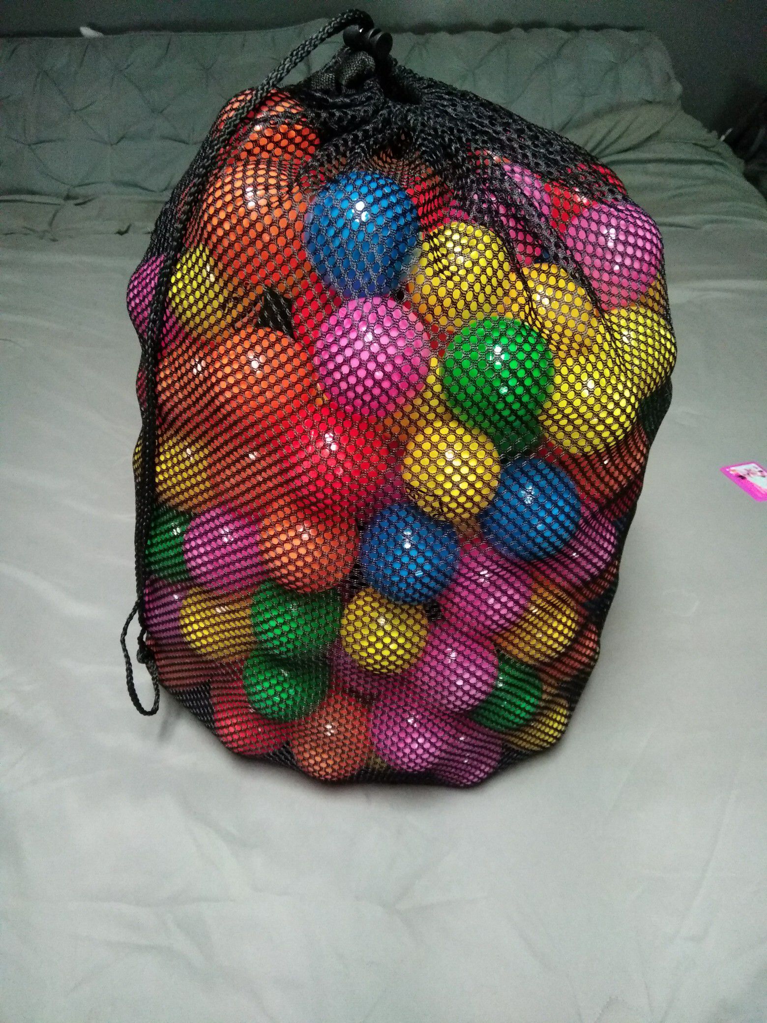 Bag of balls for ball pit