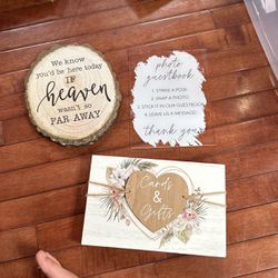 Misc Wedding Signs 