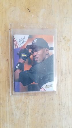 Michael Jordan baseball card