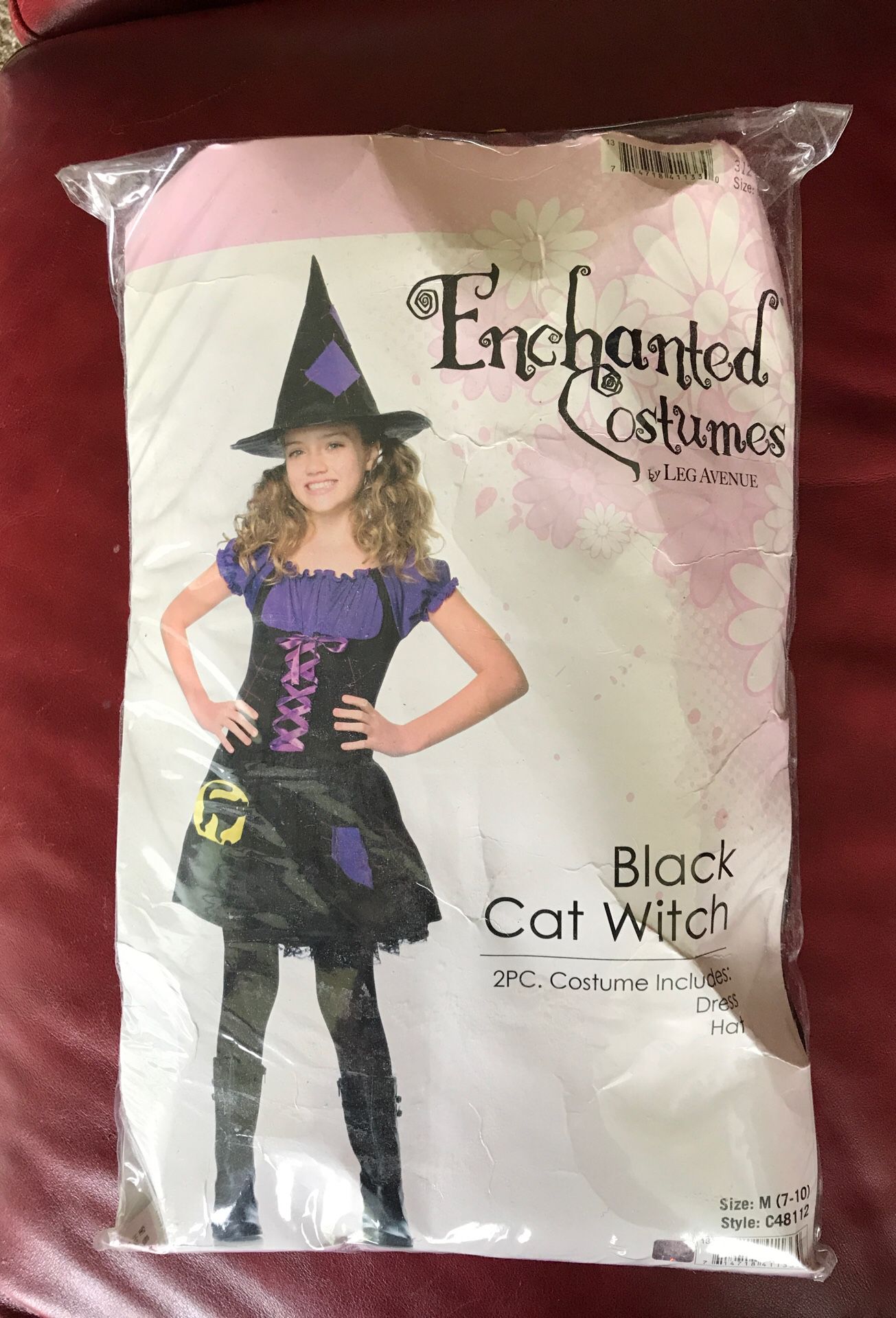 2 Piece Black Witch Halloween Costume
