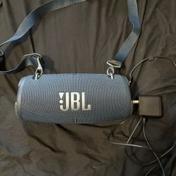 Blue JBL Speaker 