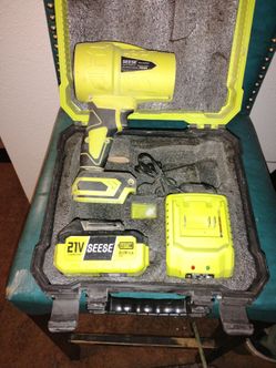 Seese Cordless storm machine - handheld leaf blower & battery & charger