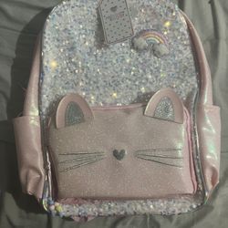 Girl Backpack Glitter 