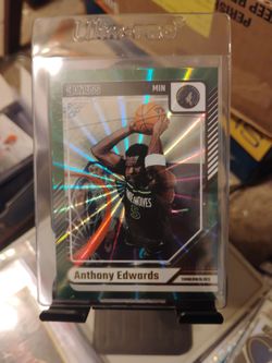 Holo green Lazer lot....Anthony Edwards,Damian Lillard, etc...