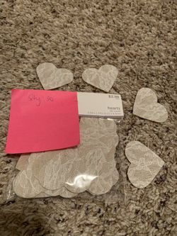 Small Heart Decor - Qty: 30 - $2