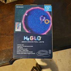 H2 Glo Above Ground Pool LED Lights 15ft Pool
