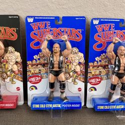 WWE WWF LJN Retro Classic Series 2 Figure Stone Cold Steve Austin