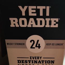 YETI ROADIE COOLER  BRAND NEW
