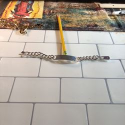 Silver Bracelet 8.5" 92.25 Percent  Silver