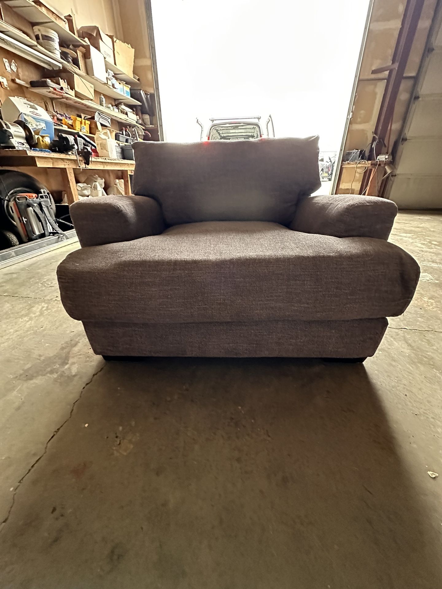Large Armchair – Excellent Condition (46”W × 45”D × 34”H)