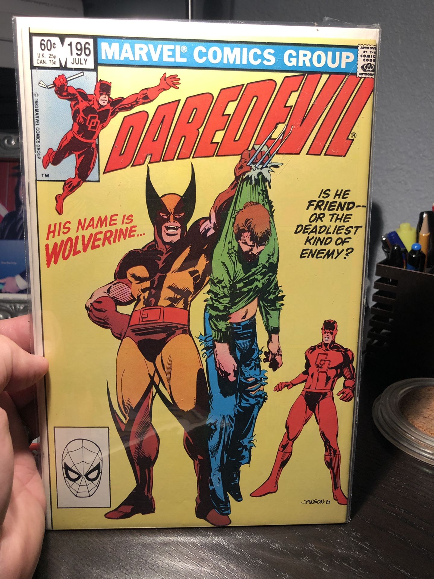 Daredevil #196 (featuring Wolverine)