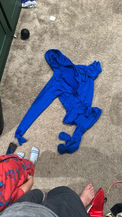 Blue Bodysuit Costume