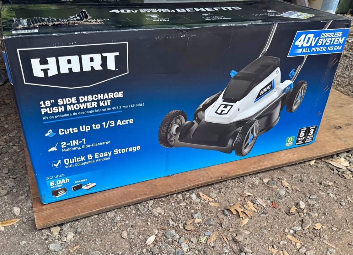 Hart 40V Cordless 18” Mower