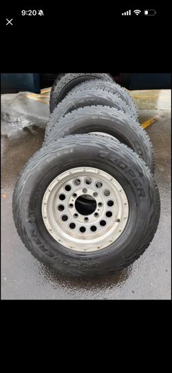 8x170 16”x10” Wheels
