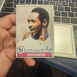 Bill North Baseball Card