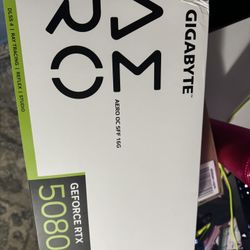 Gigabyte 5080 Aero OC Gpu