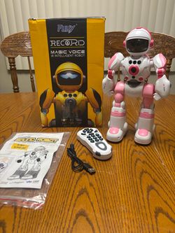Magic voice robot with remote