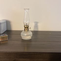 Small Carracino, candle lamp