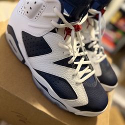 Jordan 6 retro Olympics Men’s size (9.5)