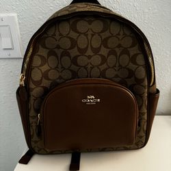 Lightly Used Coach Back Pack