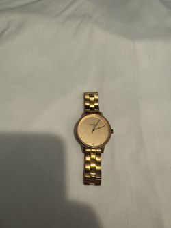 Nixon Kensington gold watch