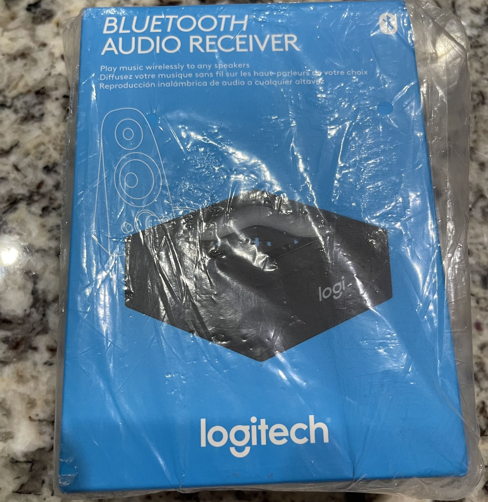 Logitech Bluetooth Audio Adapter for Bluetooth Streaming! BRAND NEW AND SEALED!
