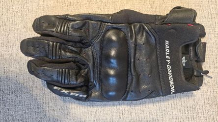 Harley Davidson motorcycle gloves.