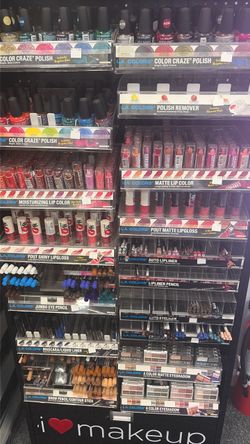 Make up display case