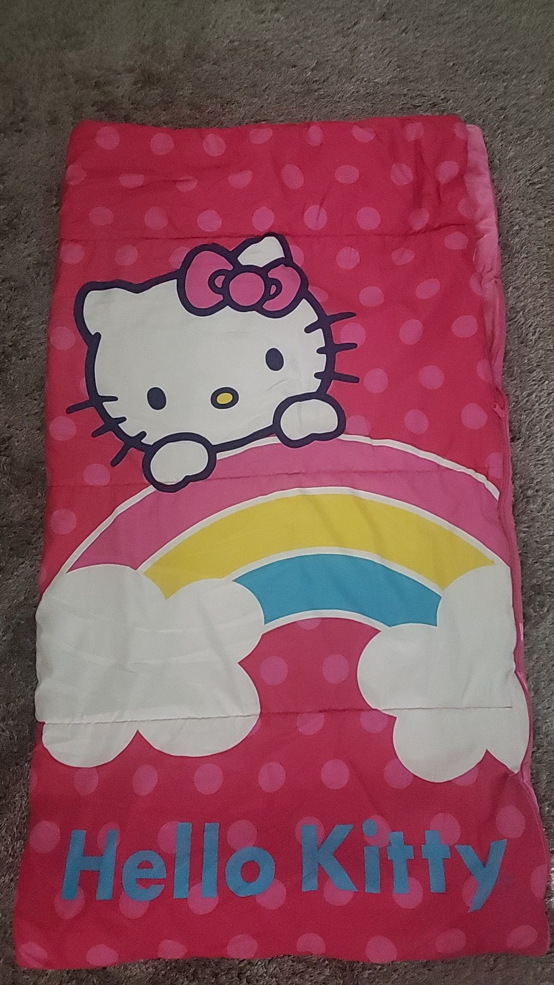 Hello kitty kids sleeping bag