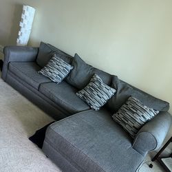 Gray Sectional Couch
