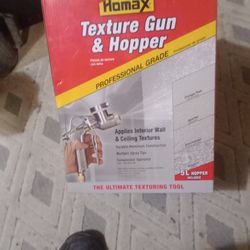 Homax Texture Gun & Hopper.