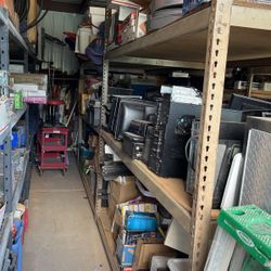 Heavy duty Storage shelving  8ftw x 4ft d x 8ft h