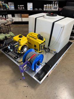 Pressure Washer Skid - ready now