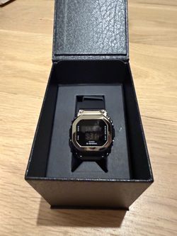CASIO G-SHOCK GM-S5600-1JF Men's Watch Silver Digital Metal Bezel Japan