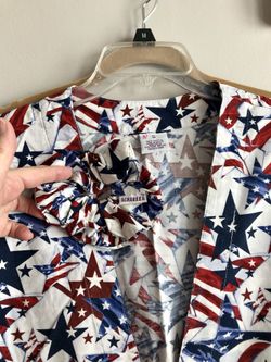 Small S.C.R.U.B.S. Brand Patriotic 2Pc Uniform Set