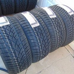 4 Old Stock New 245 40 18 Dunlop Winter Sport 3D Tires 97V XL Date 2021