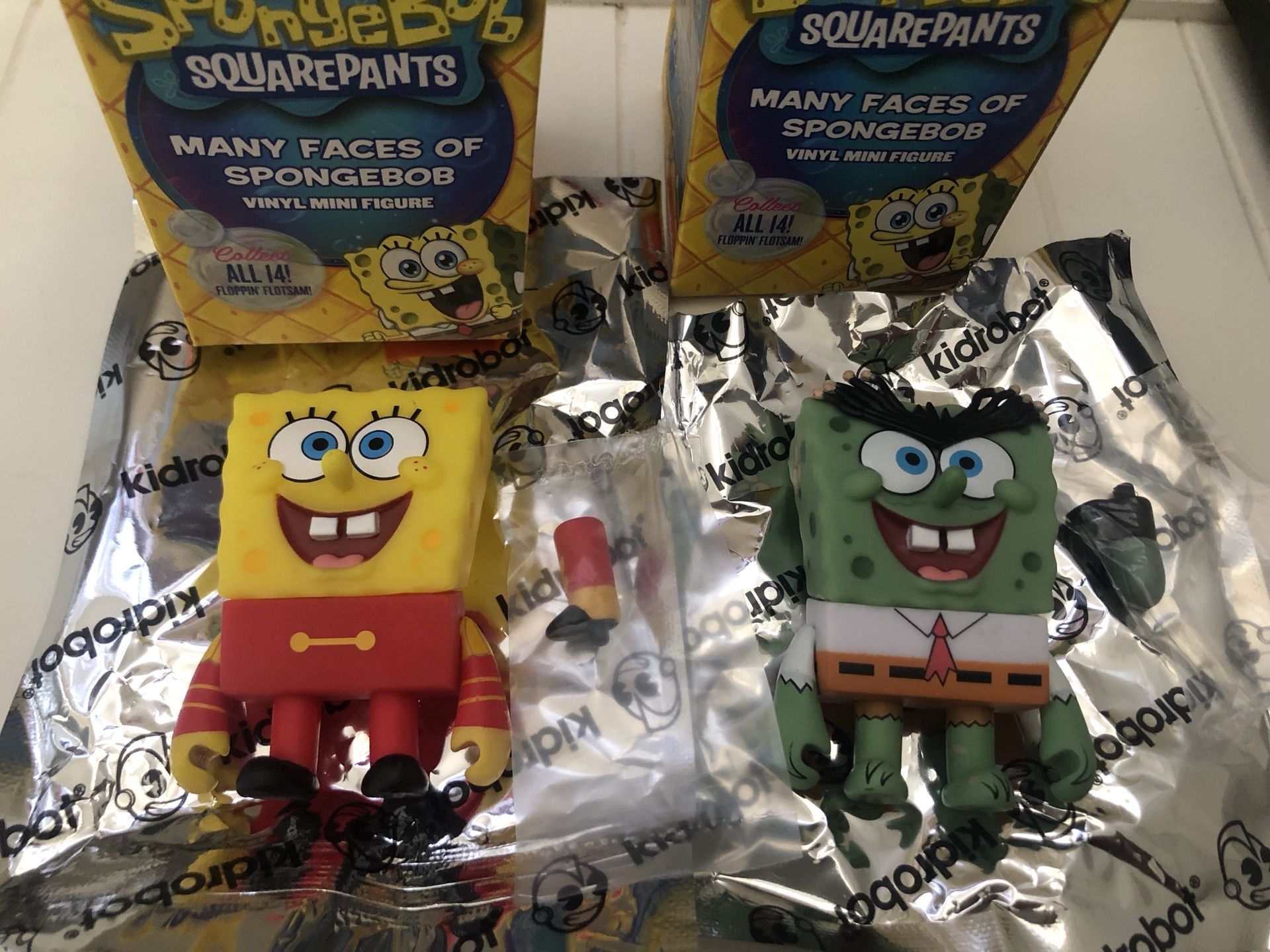 Kidrobot spongebob squarepants blind bags