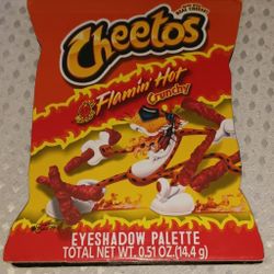 Cheetos Flamin' Hot Eye Shadow Palette $8