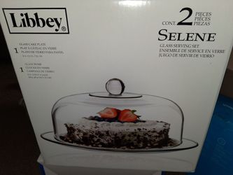 Libbey Selene 2-Piece Glass Serving Set