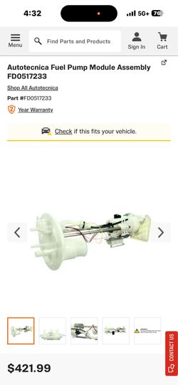 Fuel pump Assembly